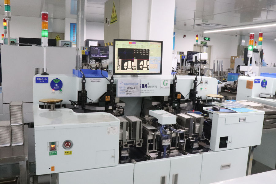 Shenzhen Suiyan Technology Co., LTD linha de produção do fabricante