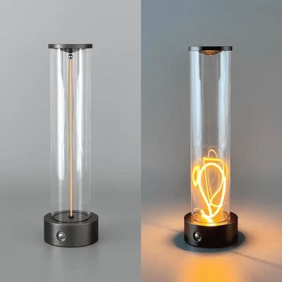 COB Conjunto de luz noturna dimmable com brilho branco quente para decoração residencial