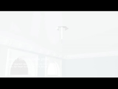 Lâmpada de teto LED RGBIC redonda com 1800 lumens Brilho Instalação com fio rígido Função Dimmable