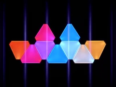 Luz de jogos de 24V com painéis de até 12pcs e RGBIC 16,7 milhões de cores