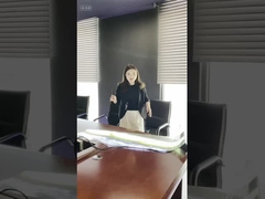 Tecnologia de última geração LED Ecrã transparente flexível