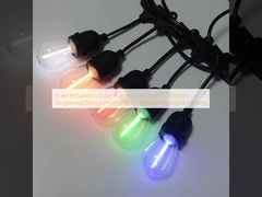 Luzes LED solares para instalação em estacas ao ar livre, com abajur de vidro temperado para iluminação resistente às intempéries